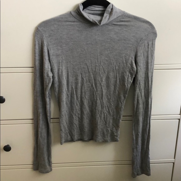 Brandy Melville Mock Neck Comfey Long Sleeve